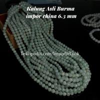 Gambar kalung giok asli burma hijau putih batu natural asli sertifikat cina dari Importir Batu Giok dan permata undefined 2 Tokopedia