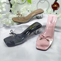 Gambar SIENA SANDAL WANITA HAK KACA RZ-02 - Moca, 38 dari Kolectiva Store undefined 1 Tokopedia