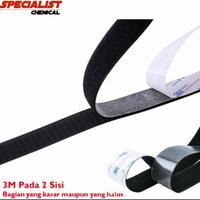 Gambar VELCRO PEREKAT DOUBLE TAPE 3M - HOOK AND LOOP - CORD HOLDER - 2,5cm x 1 meter dari grosir electricali undefined 2 Tokopedia