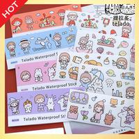 Gambar Stiker Kartun Lucu Tahan Air Sticker Waterproof DIY Gelas Botol Diary - B.BeautifulGirl dari kath.store undefined 1 Tokopedia