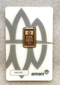 Gambar Emas Logam Mulia Antam 3 gram dari Global Gold undefined 1 Tokopedia