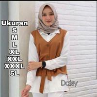 Gambar BAJU S M L XL XXL XXXL 5XL /XXXXXL IMPORT KOREA BAJU ATASAN WANITA - Merah, XL dari AgenGrosirMurah88 undefined 4 Tokopedia