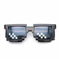 Gambar KACAMATA THUG LIFE SQUARE BLACK / KACAMATA HITAM MINECRAFT - Full black dari Infiks Invision undefined 3 Tokopedia