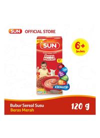 Gambar Sun Bubur 6+ Sereal Susu Beras Merah 120G dari dekkagladys undefined 1 Tokopedia