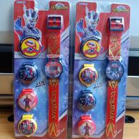 Gambar Jam tangan anak Spiderman paket 3 in 1 - ULTRAMAN dari syifa-shopping undefined 4 Tokopedia