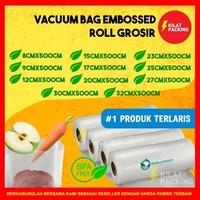 Gambar PLASTIK VACUM VACUUM VAKUM DELKO ROLL POLOS / EMBOSS BENING - 17CM - POLOS BENING dari kilat packing undefined 5 Tokopedia