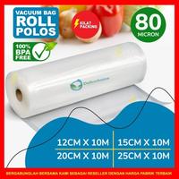 Gambar PLASTIK VACUM VACUUM VAKUM ROLL POLOS / EMBOSS DELKOCHOICE SATUAN 32CM - POLOS BENING dari kilat packing undefined 4 Tokopedia