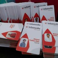 Gambar Cetak ID Card Print laser Custom Murah / Cetak Name Tag PVC Custom / Pelajar / Karyawan Custom - Cetak 1 sisi dari Anugerah Printshop Ciputat undefined 5 Tokopedia