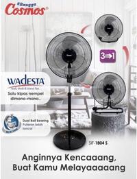 Gambar Cosmos Kipas Besi Wadesta SIF1804 SIF 1804 3in1 Kipas Besi Industri - Bubble Wrap dari IrawanElektronik undefined 1 Tokopedia