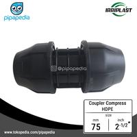 Gambar Coupler/ Sock HDPE Compress Irriplast 75mm (2-1/2 inch) dari Pipapedia undefined 3 Tokopedia