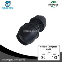 Gambar Coupler/ Sock HDPE Compress Irriplast 20mm (1/2 inch) dari Pipapedia undefined 4 Tokopedia