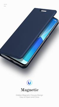 Gambar Dux Ducis Skin Pro Flip Case Oppo Reno6 5G Case Oppo Reno6 Pro 5G - Hitam, Reno6 5G dari Simplecasestore undefined 3 Tokopedia