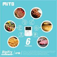 Gambar MITO / MITOCHIBA Digital Air Fryer DigiFry AF1 dari Grosir Kipas Murah Jaya undefined 3 Tokopedia