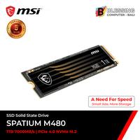 Gambar SSD 1TB MSi SPATIUM M480 PCIe 4.0 NVMe M.2 7000MB/s / SSD MSi 1TB dari Blessing Computer Bali undefined 1 Tokopedia