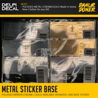 Gambar METAL STICKER BASE GUNDAM DECAL Polished (Gold / Silver) by Delpi dari DanurDoner undefined 1 Tokopedia