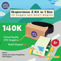 Gambar Mainan Edukasi / Eksperimen 2 Kit in 1 Box VR Goggle dan Mobil Magnet dari Einstein Science Project undefined 1 Tokopedia