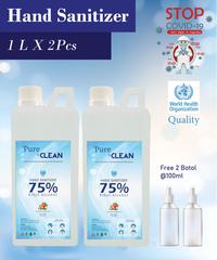 Gambar PAKET Pure and Clean Hand Sanitizer. 2 Liter. Standart WHO. - jasmine, BOTOL 100ml dari Karunia Agung Motor undefined 4 Tokopedia