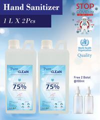 Gambar PAKET Pure and Clean Hand Sanitizer. 2 Liter. Standart WHO. - jasmine, BOTOL 100ml dari Karunia Agung Motor undefined 2 Tokopedia