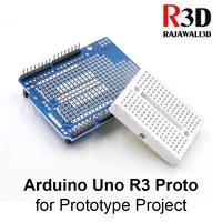 Gambar Arduino Uno R3 Proto Shield Expansion Board for Prototype Project dari Rajawali3D undefined 1 Tokopedia