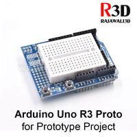 Gambar Arduino Uno R3 Proto Shield Expansion Board for Prototype Project dari Rajawali3D undefined 3 Tokopedia
