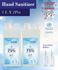 Gambar PAKET Pure and Clean Hand Sanitizer. 2 Liter. Standart WHO. - jasmine, BOTOL 100ml dari Karunia Agung Motor undefined 5 Tokopedia