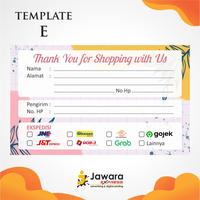 Gambar LABEL PENGIRIMAN ONLINE SHOP BC THICK dari Jawara Express Printing undefined 2 Tokopedia
