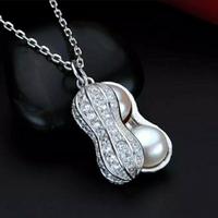 Gambar Kalung TITANIUM Kacang Mutiara Elegan Perhiasan Anti Luntur&Anti Karat - Kuning dari MarkasNYATitaniumACC undefined 4 Tokopedia