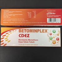 Gambar BETOMINPLEX CDEZ STRIP ISI 10 Suplemen Vitamin C D E Zinc B2 B6 dari APOTEK APOLLO undefined 5 Tokopedia