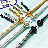 Gambar BATANG GORDEN FULL SET TIANG GORDEN SET - Hitam, 100cm dari Heyy store88 undefined 1 Tokopedia