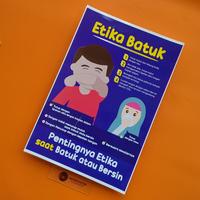 Gambar Poster Edukasi Etika dan Kesehatan - Etik dalam Batuk. dari Sinergi Poster Tulungagung undefined 3 Tokopedia