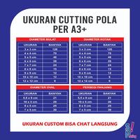 Gambar Cetak + Cutting Stiker / Sticker Label A3 A3+ Cromo / HVS grosir - kiss cut dari Kirei Shops undefined 4 Tokopedia