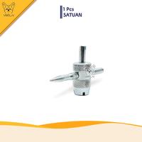 Gambar KUNCI PEMBUKA PENTIL / VALVE CORE REPAIR BAN MOBIL MOTOR SEPEDA 4 IN 1 dari Virelai Teknik undefined 4 Tokopedia