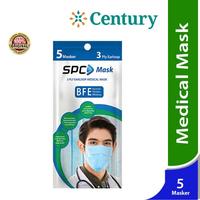Gambar SPC MASK 3PLY EARLOOP 5Pcs / MASKER MEDIS / ALAT KESEHATAN dari Apotik Century undefined 1 Tokopedia
