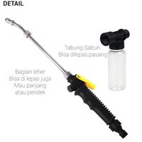 Gambar Sprayer gun steam Cuci Motor Mobil 2in1 Dilengkapi Tabung Sabun - Kon QuickReleas dari ardestoreid undefined 5 Tokopedia