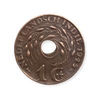 Gambar Original uang koin kuno 1 cent nederlandsch indie 1945 dari Weco undefined 1 Tokopedia