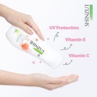 Gambar SHINZUI Body Lotion UV Protection 100ml 210ml Pelembab Tubuh Shinzu'i - Hana, 100 mL dari HNCbeauty undefined 2 Tokopedia
