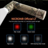 Gambar Camo Rechargeable Flashlight NICRON B70 Plus 950Lm-Magnet 90°Twist dari NICRON-Official Lighting TooLs undefined 3 Tokopedia