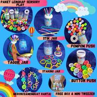 Gambar Mainan Edukasi Busy Jar 8 in 1 Montessori Sensory Anak Bayi Balita Play Toys - Komplit - BusyJarGeometry dari Salwakids Edutoys undefined 5 Tokopedia