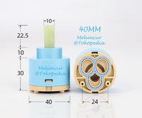 Gambar Servis Cartridge Kran Keran Shower Wastafel panas dingin TOTO Jantung - 35mm dari Meluncur Tokopedia undefined 2 Tokopedia