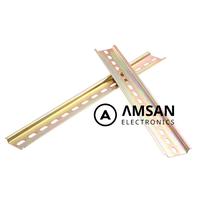 Gambar C45 Steel Guide Rail 35mm Din Rail Dudukan MCB Panel Kontrol 1mm 1M dari AMSAN ELECTRONICS undefined 4 Tokopedia