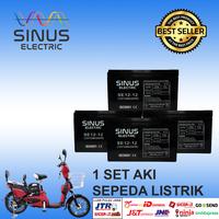 Gambar BATRAI SEPEDA LISTRIK SELIS BUTTERFLY 1 PAKET 12AH 12V Outdoor dari Anugerah.battery undefined 1 Tokopedia