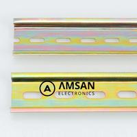 Gambar C45 Steel Guide Rail 35mm Din Rail Dudukan MCB Panel Kontrol 1mm 1M dari AMSAN ELECTRONICS undefined 5 Tokopedia
