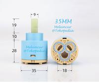 Gambar Servis Cartridge Kran Keran Shower Wastafel panas dingin TOTO Jantung - 35mm dari Meluncur Tokopedia undefined 1 Tokopedia