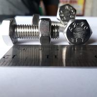 Gambar BAUT M10X30 STAINLESS STEEL SS304 / BAUT MUR M10 X 30 SUS 304 KUNCI 17 dari GUBUG BAUT undefined 2 Tokopedia