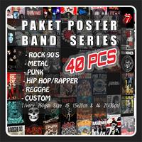 Gambar PAKET POSTER BAND 40 PCS - GIGS PUNK, A4 20pcs dari nemo gravy undefined 1 Tokopedia