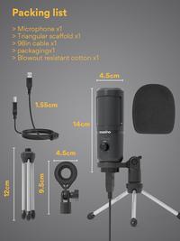 Gambar Maono AU-PM461TR Microphone Condenser USB Podcast Dll dari Cencen Shop Sby undefined 5 Tokopedia