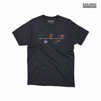 Gambar Kaos Dewasa Revolusi Logo Kereta Api Indonesia KAI - Putih Horizonta, S dari Railway Indo Store undefined 2 Tokopedia