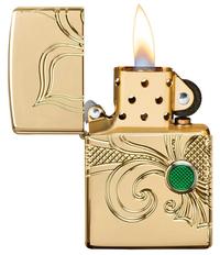 Gambar Korek Zippo Armor Fleur de lis Design 49108 Original Made In USA dari USA Store ID undefined 4 Tokopedia