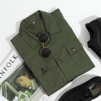 Gambar Jaket Pria Semi Parka Trucker Canvas Premium - Hijau, XXL dari Alif Apparel (Official Store) undefined 3 Tokopedia