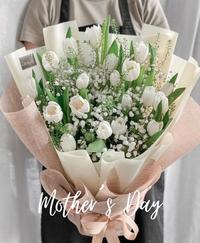 Gambar De'Flower Tulip Fresh Bouquet Large Buket Bunga Tulip Anniversary dari De&#39;Flower undefined 3 Tokopedia